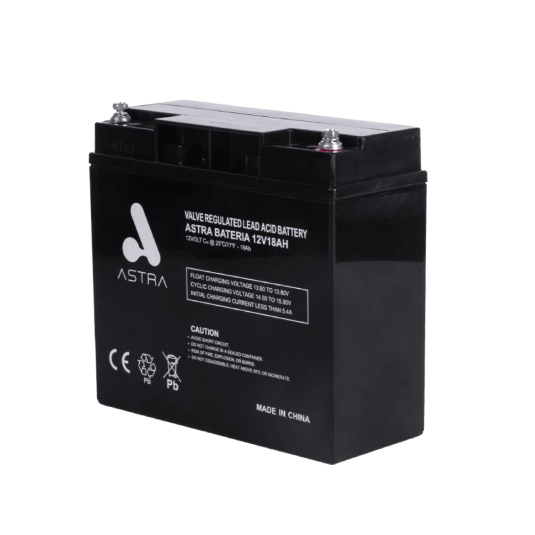 Batería 12V 18Ah Astra Tech | Batería Sellada VRLA AGM 12V18AH para UPS