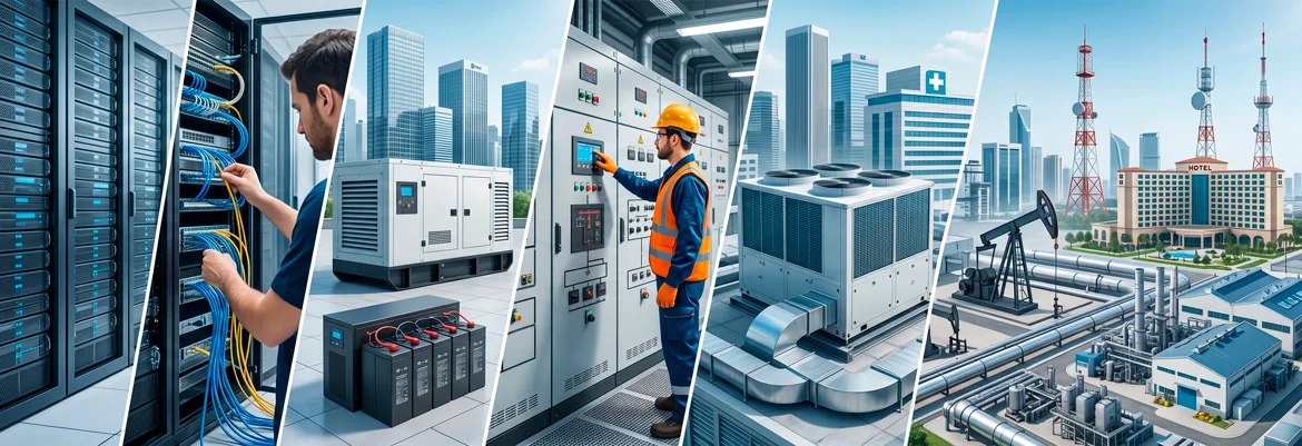 Soluciones Integrales para Infraestructuras Críticas, Climatización y Energía B2B