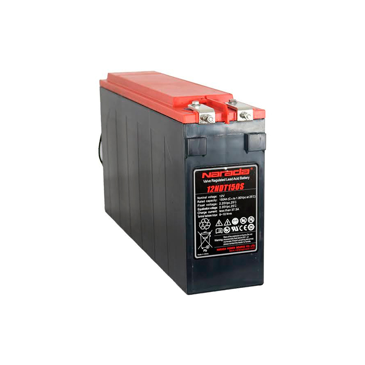 Batería 12V 150Ah Narada 12NDT150S FT | Acceso Frontal Telecom y Solar