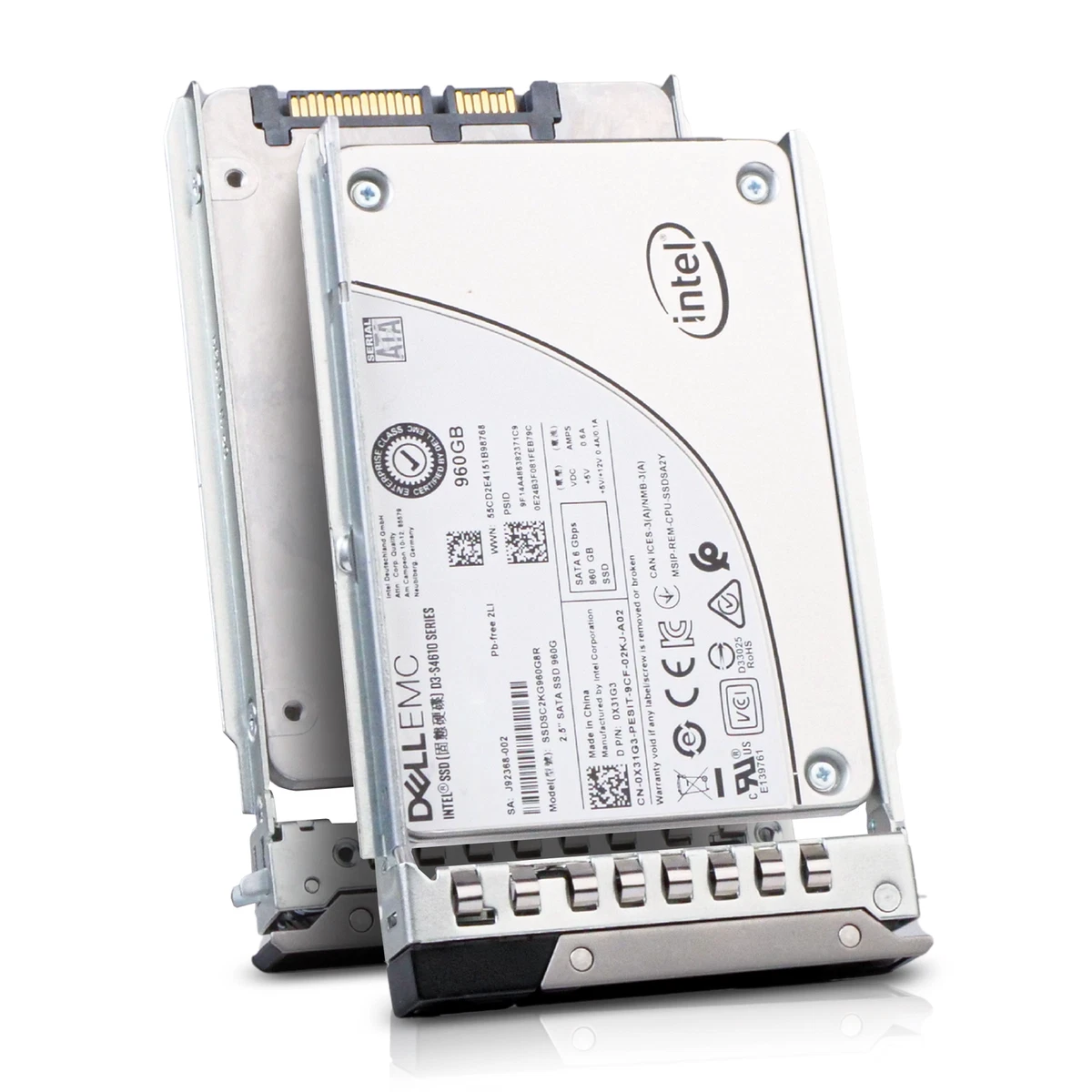 Disco Sólido SSD Dell 960GB 2.5″ SFF SAS 12Gb/s Hot-Swap 0503M7 para Servidor PowerEdge